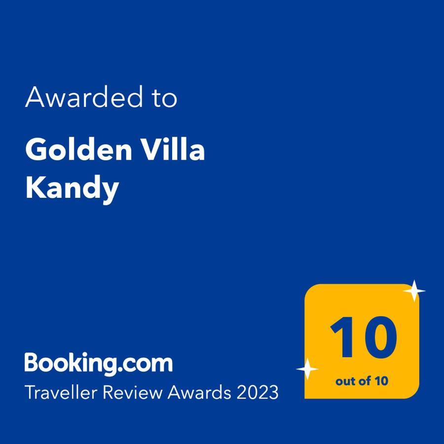 Golden Villa Kandy - "Free Pickup From Kandy " Buitenkant foto